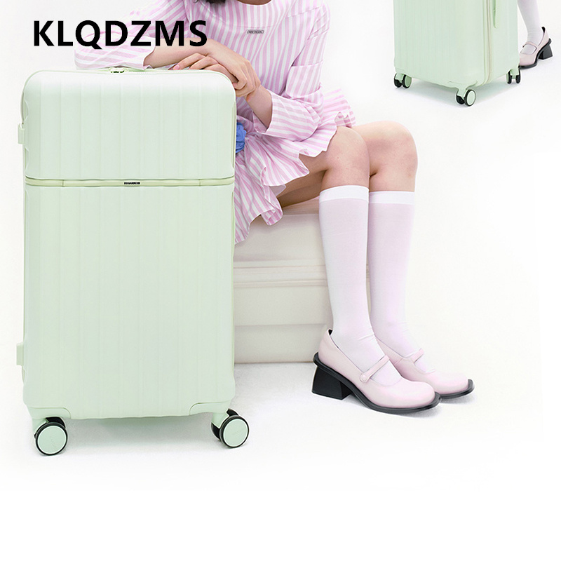 Spinner Wheel Rolling Suitcase 20 Inch - KLQDZMS المتداول حقيبة سعة كبيرة حقيبة