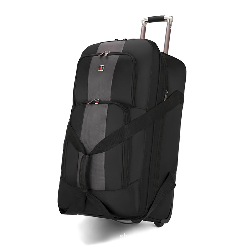 Foldable Rolling Luggage Bag - حقيبة سفر متينة بعجلات قابلة للطي