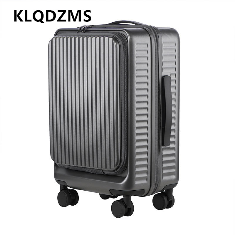 Front Opening Laptop Luggage 24 Inch - حقيبة سفر بعجلات KLQDZMS مقاس 20