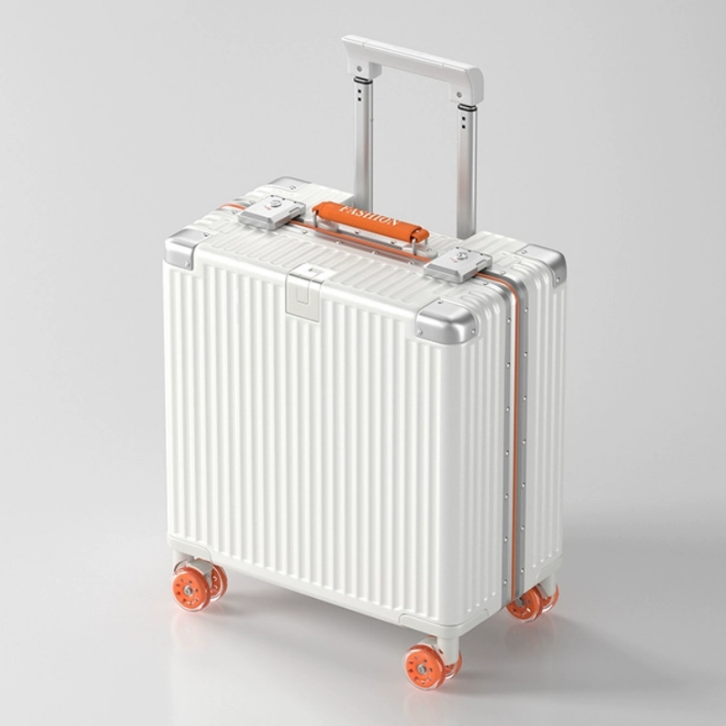 حقيبة حمل مقاس 18 بوصة مع عجلا - مراجعة Aluminum Frame Carry On Luggage وسعره