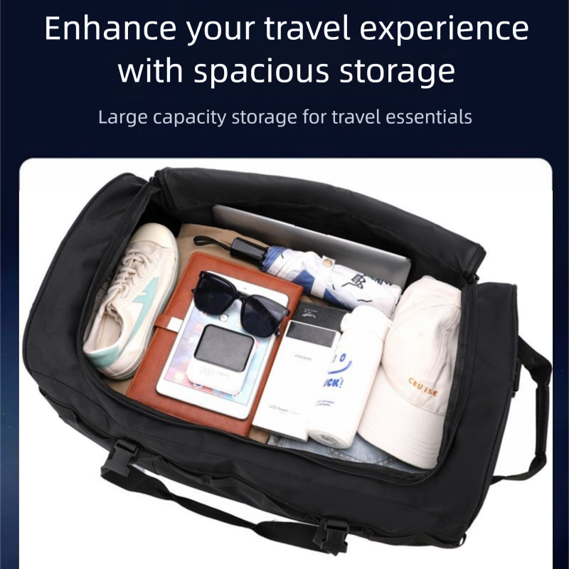 حقيبة سفر قابلة للطي ومقاومة ل - مراجعة Foldable Rolling Luggage Bag وسعره