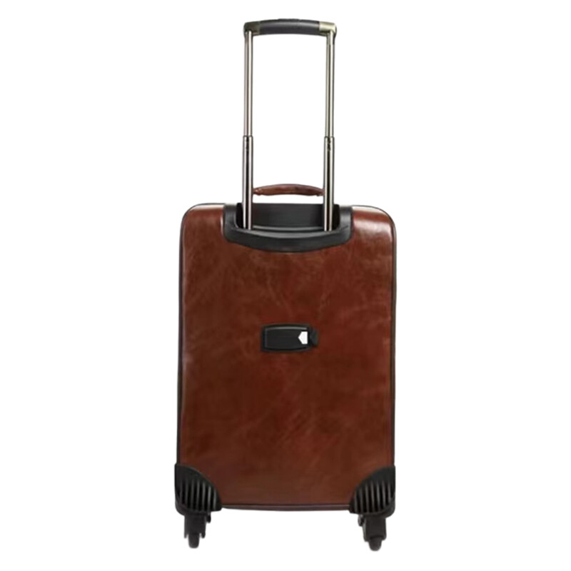 قسط الجلود المتداول الأمتعة مج - مراجعة Spinner Wheel Rolling Suitcase 20 Inch وسعره