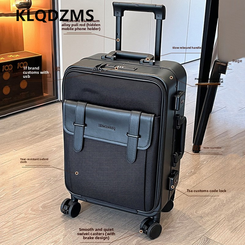 حقيبة سفر من قماش أكسفورد من K - مراجعة Spinner Wheel Rolling Suitcase 20 Inch وسعره