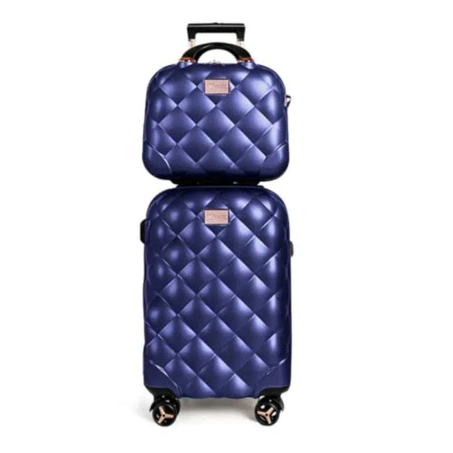 طقم مكون من قطعتين، حقيبة سفر  - مراجعة Expandable Hard Shell Luggage Set وسعره