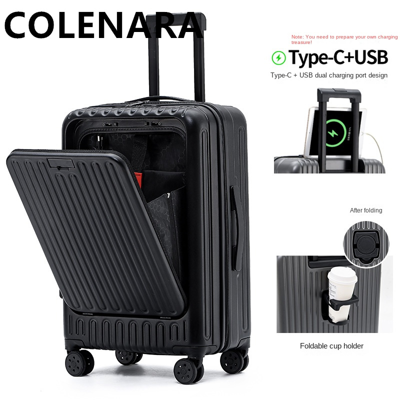حقيبة سفر متعددة الوظائف من كو - مراجعة Front Opening Laptop Luggage 24 Inch وسعره