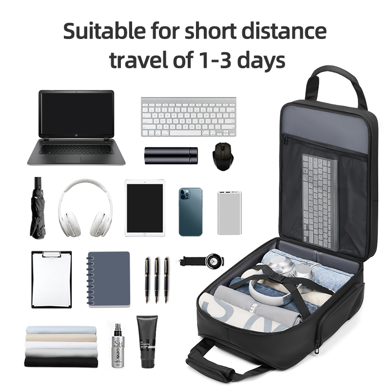 حقائب ظهر بعجلات للسفر وحقائب  - مراجعة Foldable Rolling Luggage Bag وسعره