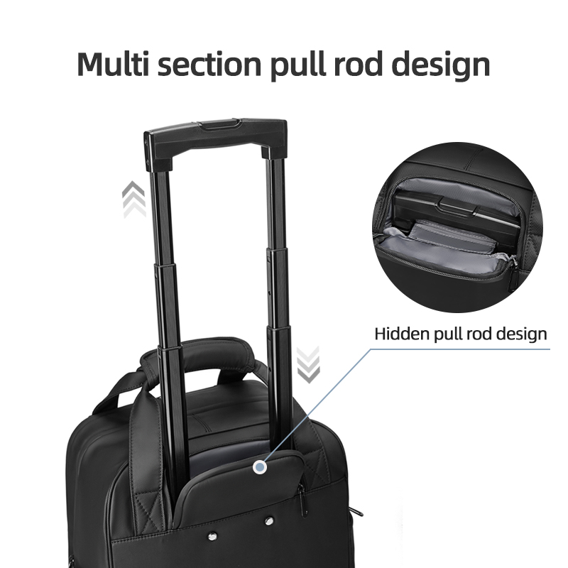 حقائب ظهر بعجلات للسفر وحقائب  - مراجعة Foldable Rolling Luggage Bag وسعره