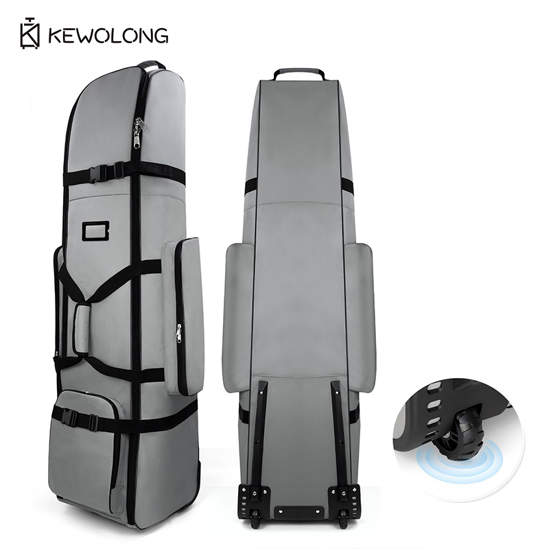 حقيبة سفر جديدة للجولف مع عجلا - مراجعة Foldable Rolling Luggage Bag وسعره