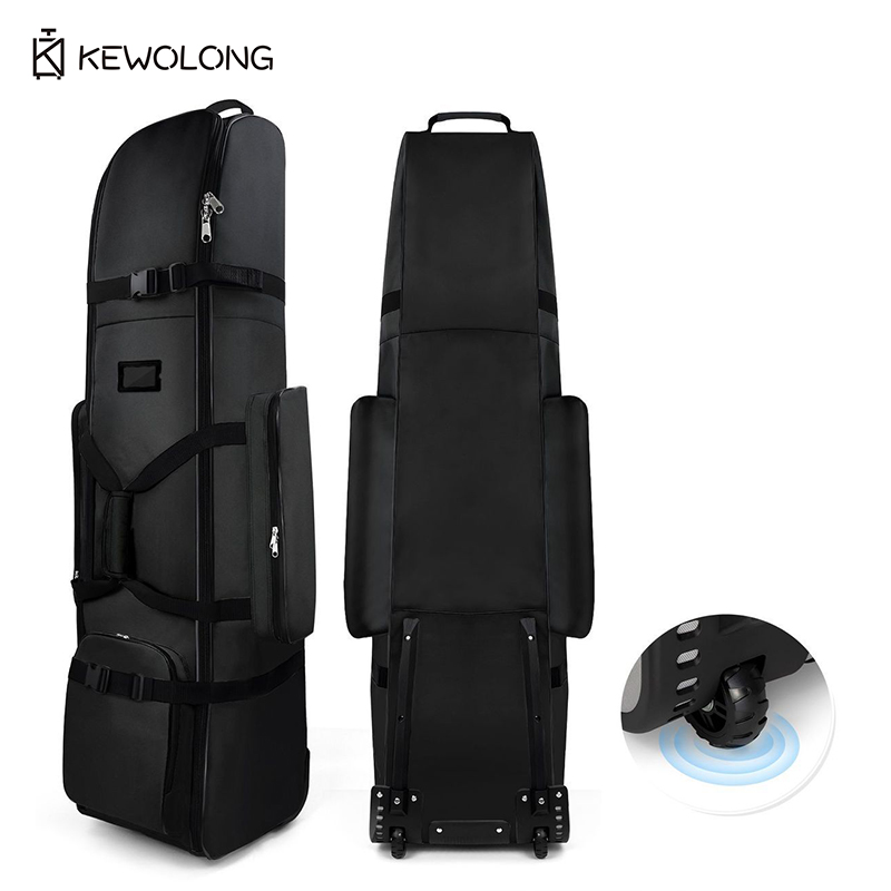 حقيبة سفر جديدة للجولف مع عجلا - مراجعة Foldable Rolling Luggage Bag وسعره