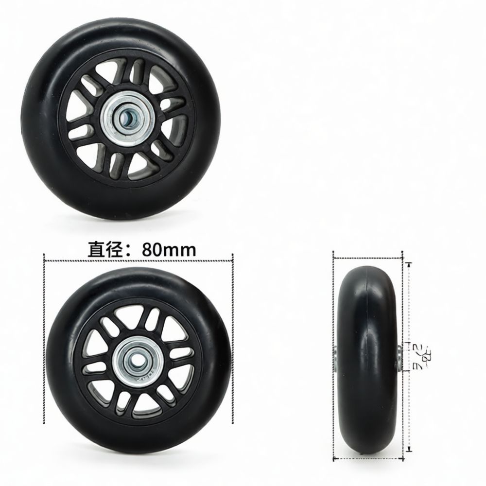 عجلات بديلة متينة لحقائب السفر - مراجعة Silent Replacement Luggage Wheels وسعره
