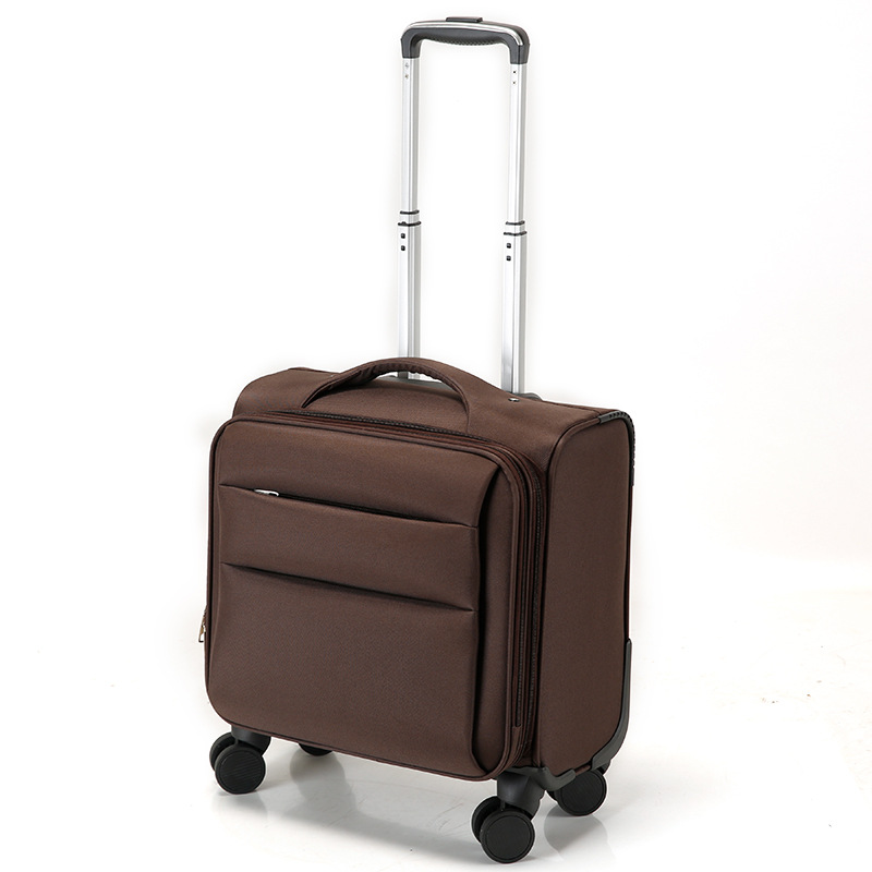 حقيبة أكسفورد المتداول للرجال  - مراجعة Spinner Wheel Rolling Suitcase 20 Inch وسعره